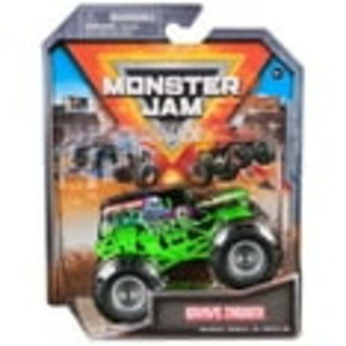 Monster Jam, Grave Digger Monster Trucks, 1:64 Die-Cast Vehicle, for Ages 3 and up