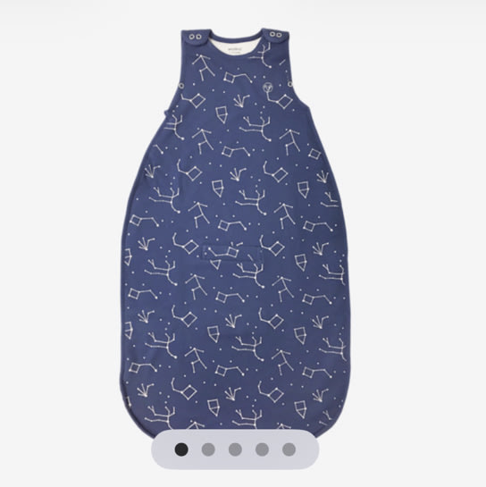 4 Season® Ultimate Baby Sleep Bag, Merino Wool & Organic Cotton, Night Sky™