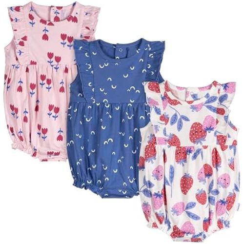 Onesies Brand baby-girls 3-pack Romper