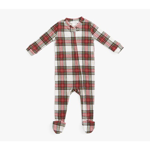 Stewart Plaid Organic Cotton Baby Pajama