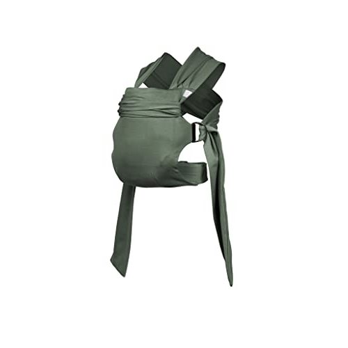 Lalabu Simple Baby Wrap | Forget The Complex Baby Sling Wrap, Grab a Simple No-Tie, Comfortable & Easy-to-Use Lalabu Baby Wearing Wrap | Infant Baby Carrier Wrap for 3 Months - 2 Years (Fern)