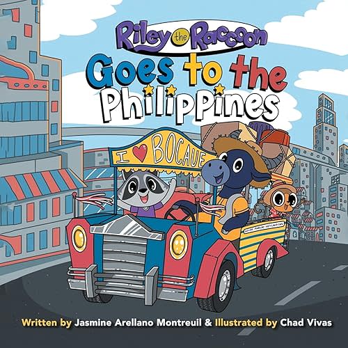 Riley the Raccoon: Goes to the Philippines Paperback – August 25, 2021