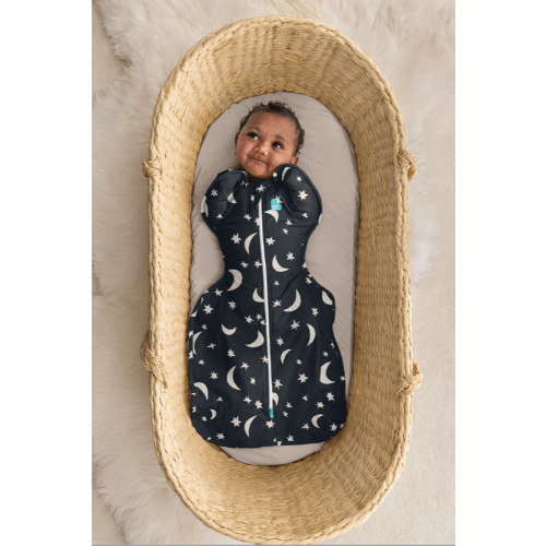Swaddle Up™ 1.0 TOG Cotton Charcoal Big Sky