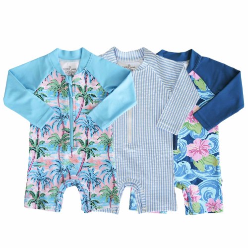 Long Sleeve Rash Guard Swim Romper Shortie | Best Sellers