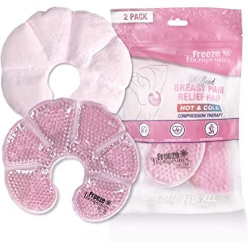 Hot/Cold Plush Breast Gel Bead Packs