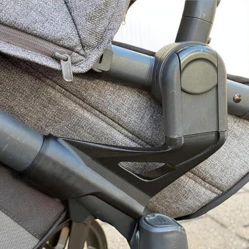 Upper Bassinet Conversion Kit for UPPAbaby Vista V2/V3 Stroller, Secure Bolt-On Adapter, Dual-Level Seat Toddler Setup, No Permanent Modifications