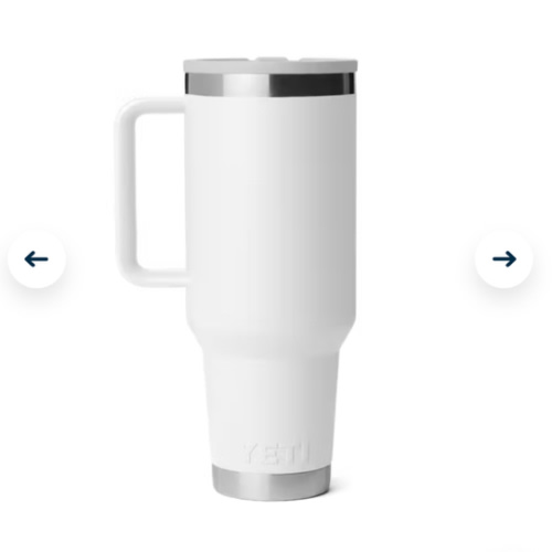 YETI 40 oz Travel Straw Mug w/ Quick-Flip Lid