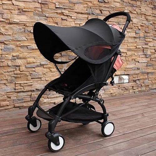 Sun Shade for Strollers Universal Strollers Cover Breathable UV Protection Cover Adjustable Stroller Sun Shade Summer Stroller Accessories Sunscreen Cover Baby Stroller Windshield