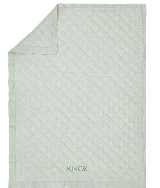 European Linen Baby Quilt