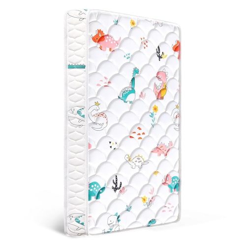 Premium 5" Crib Mattress and Toddler Mattress, Dual-Sided and Firm Toddler Bed Mattress, Hypoallergenic Toddler Mattress for Toddler Bed, Non-Toxic Fits Standard Crib and Toddler Bed