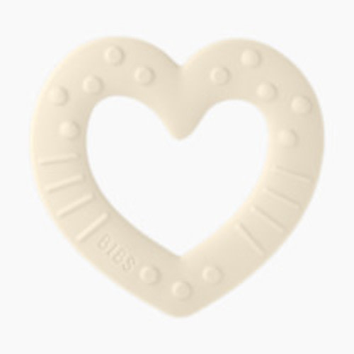 BIBS Baby Bitie Teether - Ivory, Heart