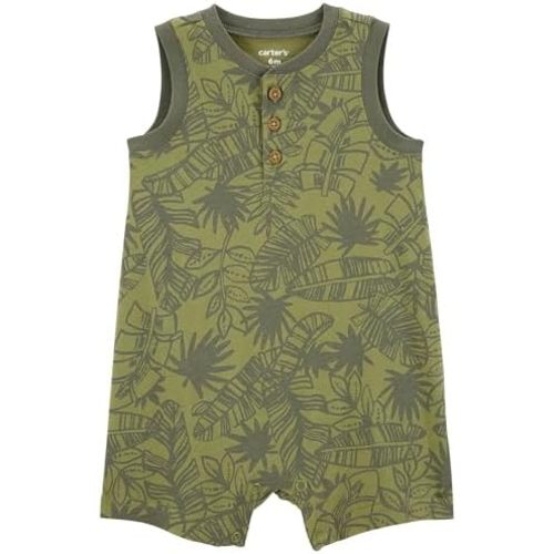 Carter's Baby Boys' One Piece Short Sleeve Romper