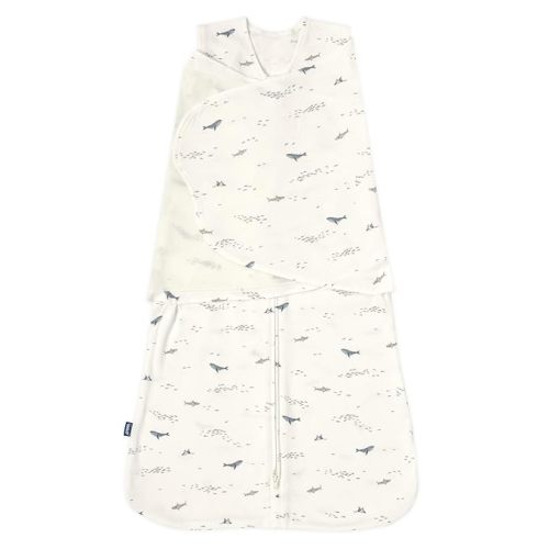HALO 100% Cotton Sleepsack Swaddle, Ocean Life, 3-6 Months