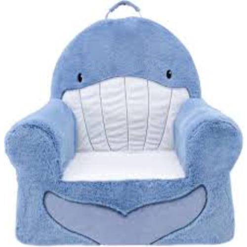 Amazon.com: Soft Landing Sweet Seats, Premium and Comfy Toddler Lounge Chair with Carrying Handle & Side Pockets – Whale : Baby