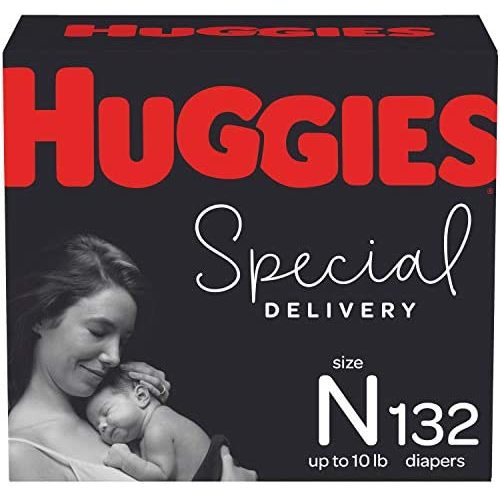 Hypoallergenic Baby Diapers Size Newborn, 132 Ct, Huggies Special Delivery