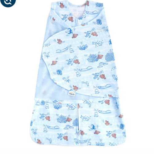 Blue Finding Nemo Newborn Swaddle | HALO