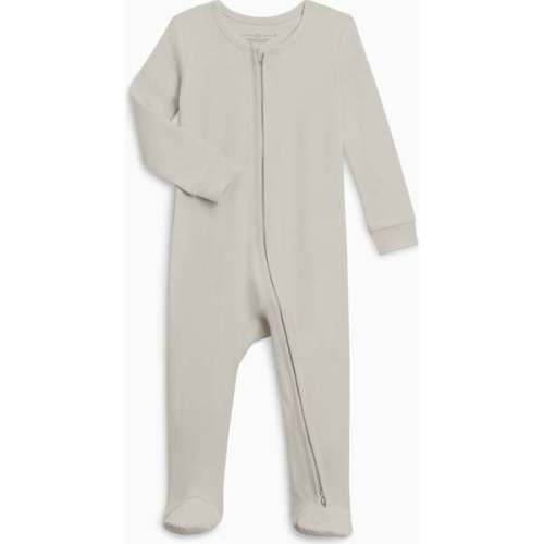 Peyton Zipper Sleeper Stone - Colored Organics | Maisonette