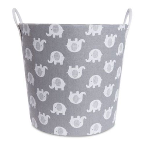 Taylor Madison Designs® Elle Hamper in Grey/White - GREY/WHITE - HAMPER