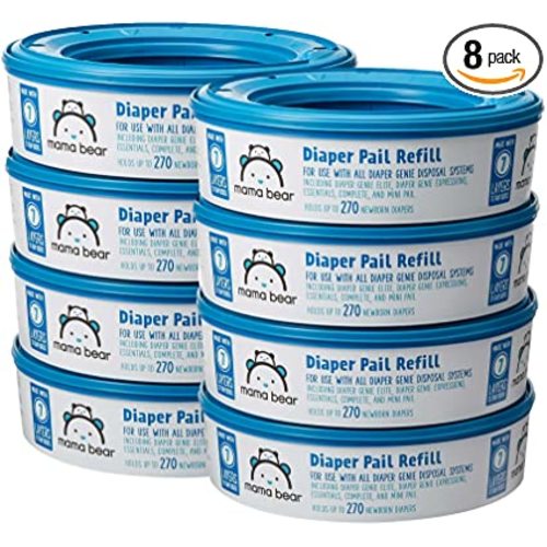 Amazon Brand - Diaper Pail Refills (Pack of 4)