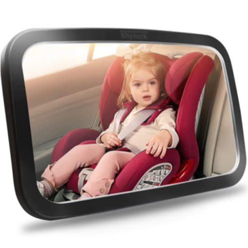 Shynerk Baby Car Mirror, Safety Car Seat Mirror for Rear Facing Infant