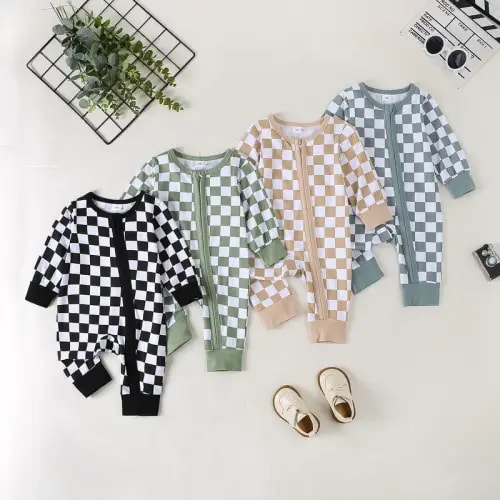 Newborn Baby Boy Girl Romper Cute 3 6 9 12 Months Infant Clothes - TikTok Shop