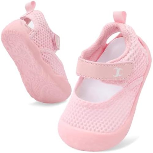 Baby Sandals Infant Toddler Girl Boy Beach Water Shoes Comfy Barefoot Wide Walking Shoe Breathable Summer Mary Jane Style Shoes
