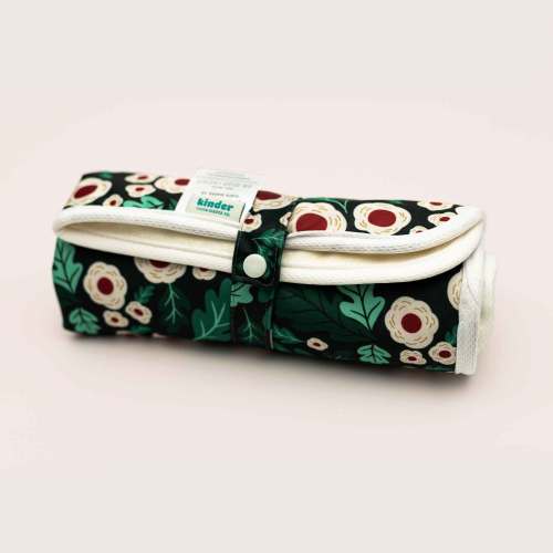 Patterned Ultra-Soft Bamboo Diaper Change Mat Machine Washable