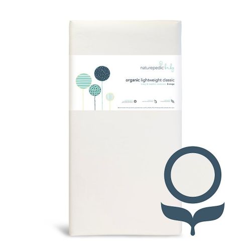 Naturepedic Classic Organic Lightweight 2-Stage Crib Mattress
