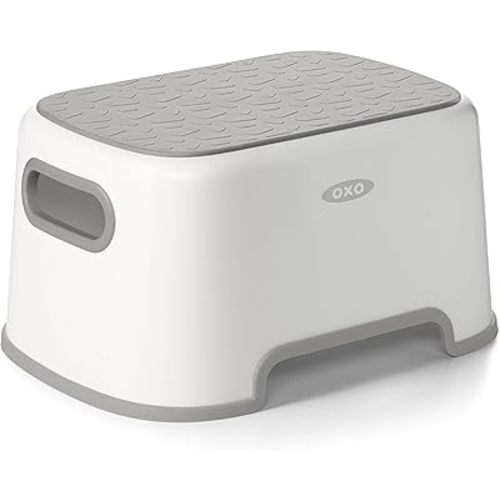 OXO Tot Step Stool, Gray, 7 Inch (Pack of 1)