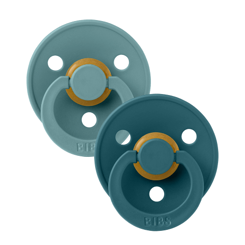 BIBS Pacifier Duo - Island Sea + Forest Lake