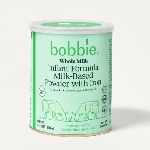 Grass-Fed Whole Milk Infant Formula | Bobbie