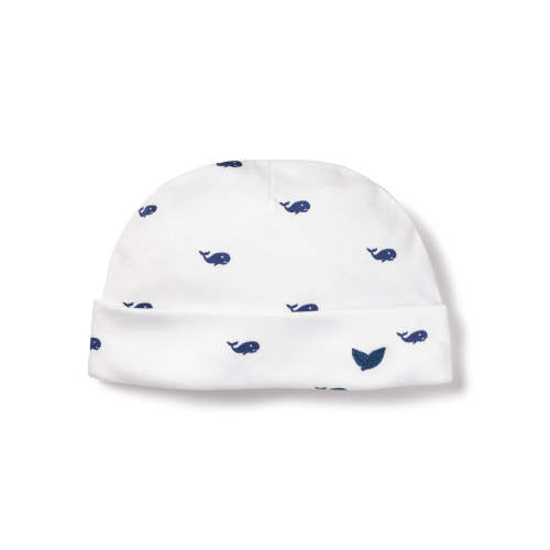 Baby's Pima Hat in Whales