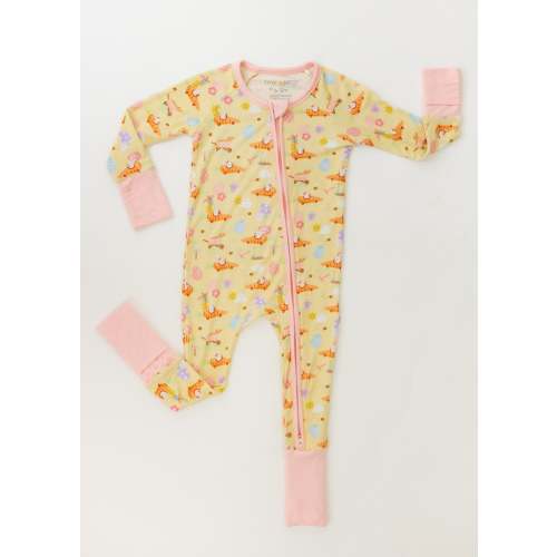 Cottontail Cuties Yellow Zippy
