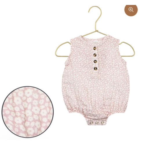 Cloud Muslin™ Bubble Romper - Flora
