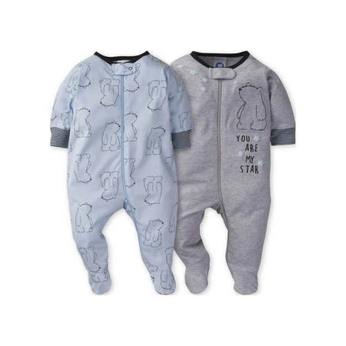 Gerber Baby Boy Sleep 'N Play Footed Pajamas, 2-Pack