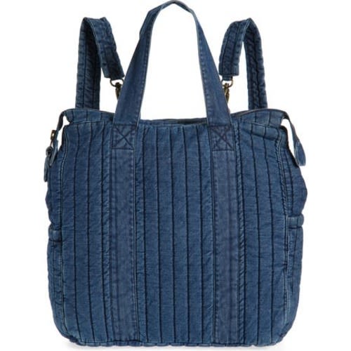 Convertible Denim Diaper Bag