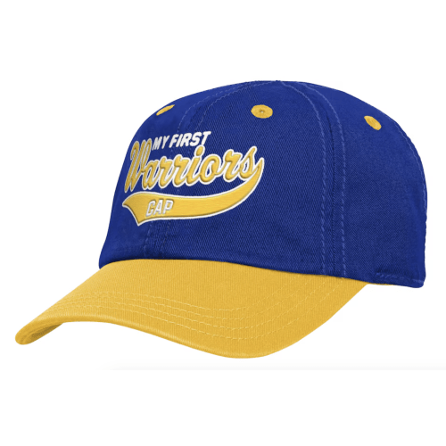 Infant Blue Golden State Warriors My First Tail Sweep Slouch Flex Hat