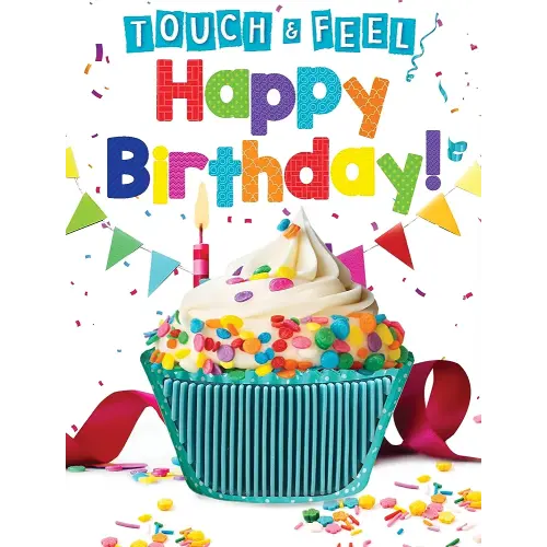 Happy Birthday - Touch and Feel Board Book - Sensory Board Book