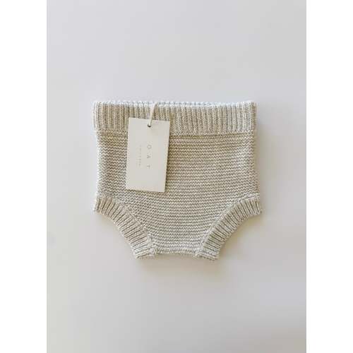 Purl Knit Bloomer Shorts ‘Oatmeal’