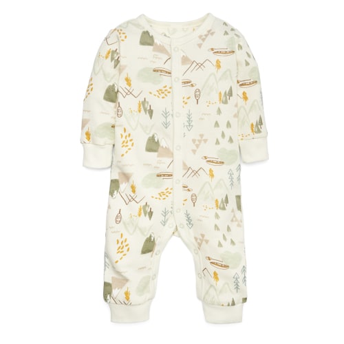 Modern Moments by Gerber Baby Boy or Girl Unisex Coverall, Sizes Newborn-12M