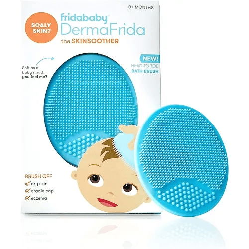 Special Supplies (6 Pack) Baby Bath Sponges Soft Foam Sensory Scrubber with  Cradle Cap Bristle Brush - Body, Hair, and Scalp Cleaning - Gentle on