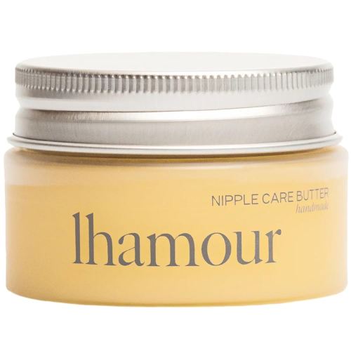 100% Natural Nipple Butter for Breastfeeding Moms, Soothing Nipple Cream with Coconut & Olive Oils, Beeswax, Safe for Baby, Relief for Sore, Dry & Cracked Skin, 1 oz
