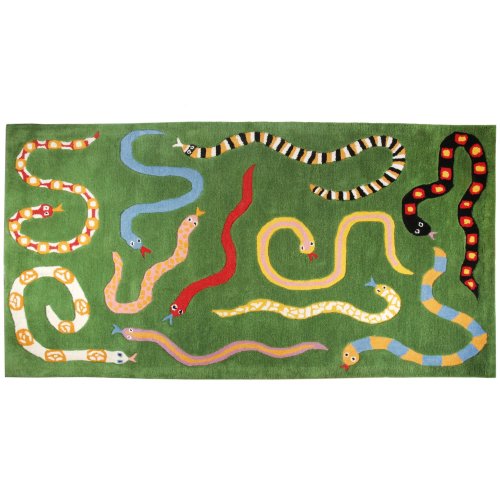 Big Snakes in the Grass Rug — LORIEN STERN