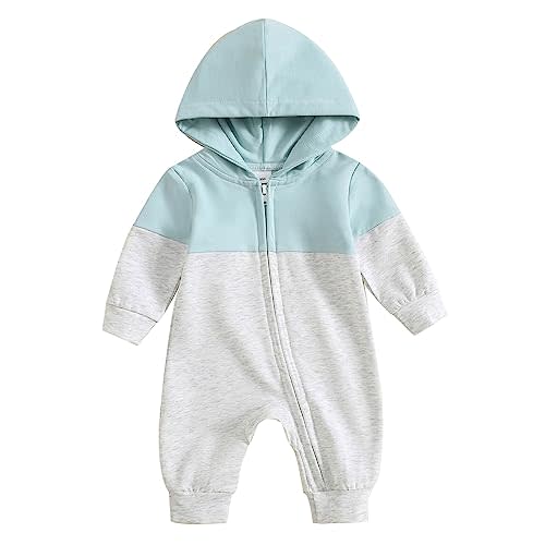 Emmababy Hooded Zipper Jumpsuit Baby Boy Long Sleeve Coats Infant Girl Hoodie Romper Animal Costume Christmas Clothes Winter