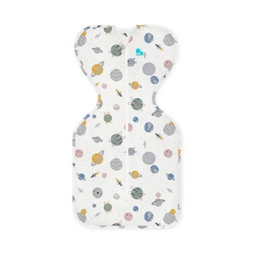 Love To Dream Designer Collection Adaptive Swaddle Wrap - Lite Space White - S