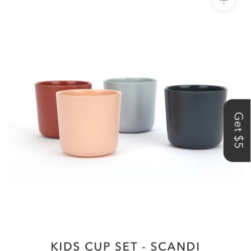 Kids Cup Set - Scandi