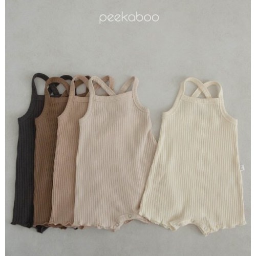 Sleeveless Baby Ribbed Cotton Bodysuit