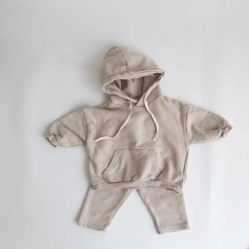 Hooded Long Sleeved Sweatshirt With Pants
