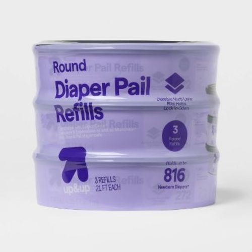 Diaper Pail Refill Bags - 3pk - up&up™