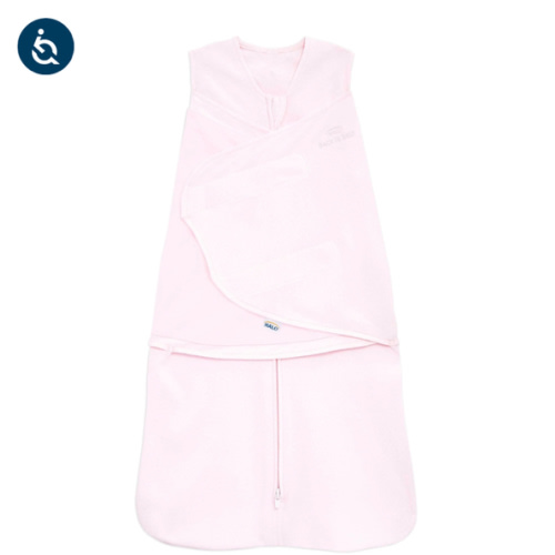 Pink Cotton Muslin Swaddle - Newborn | HALO